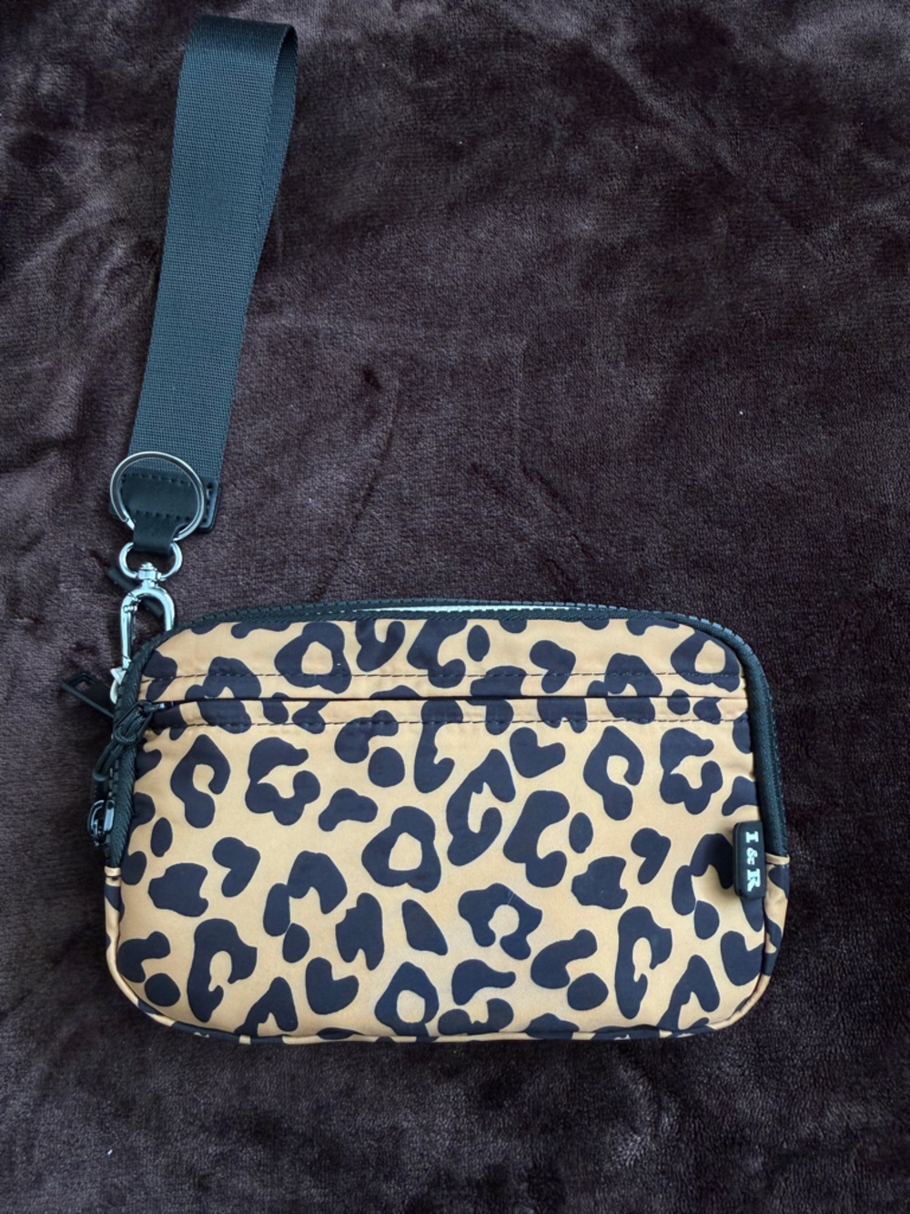 Lesportsac Leopard Print Crossbody - Tan & Black